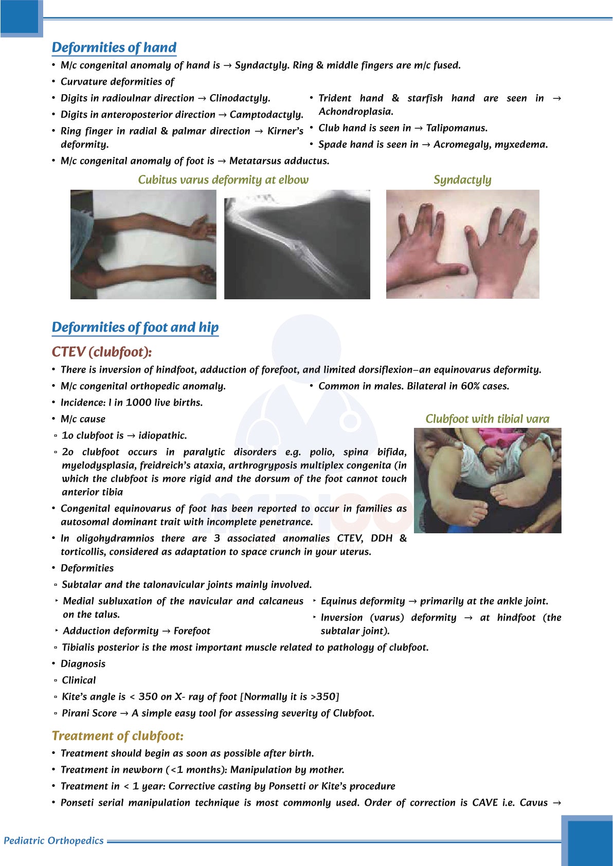 FMGE Modules: Orthopedics