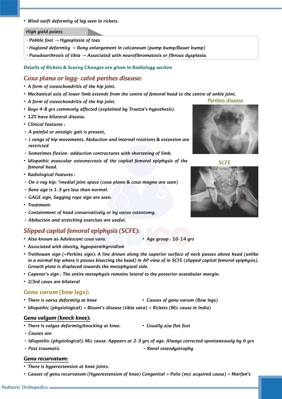FMGE Modules: Orthopedics