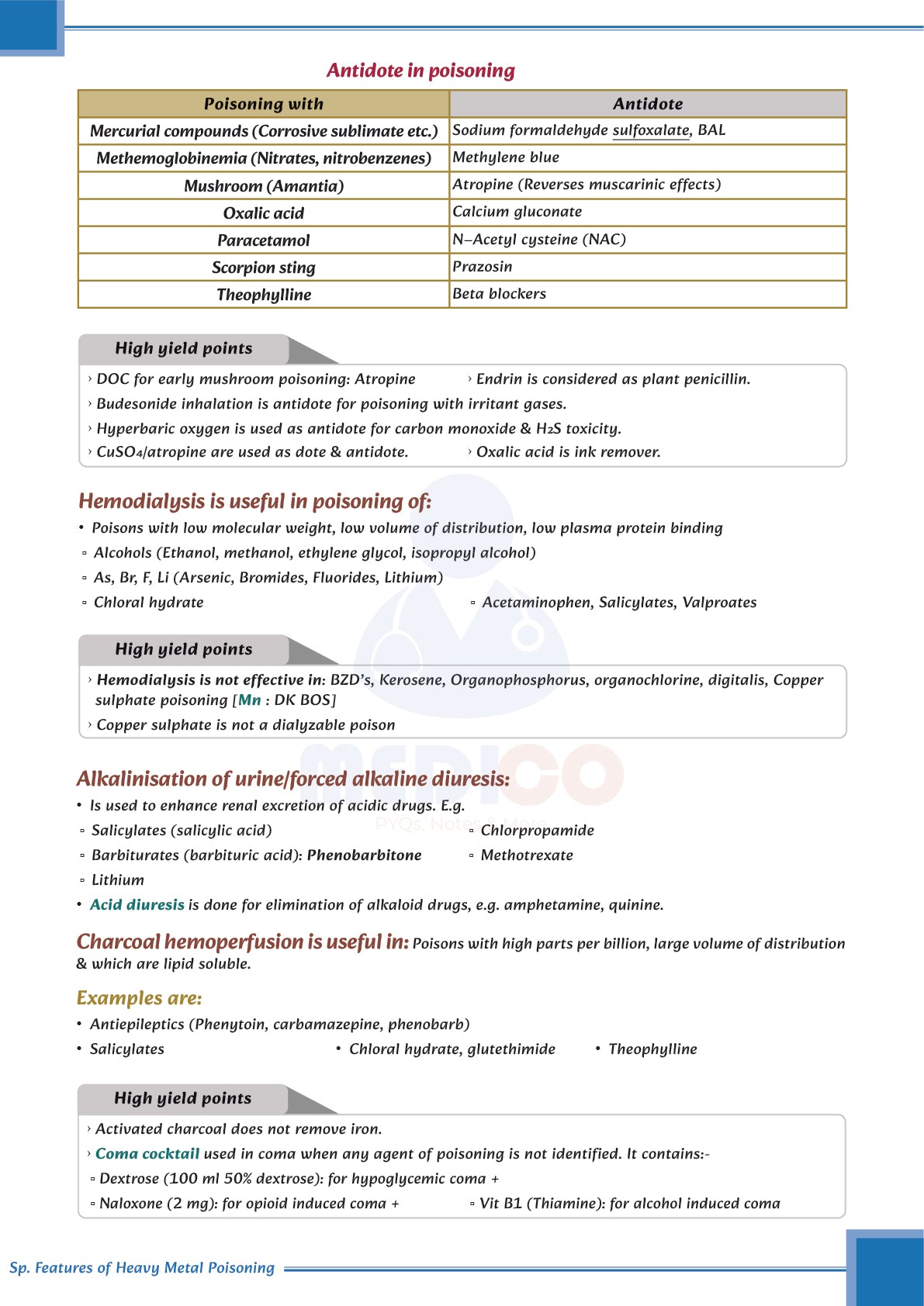 FMGE Modules: Forensic Medicine & Toxicology